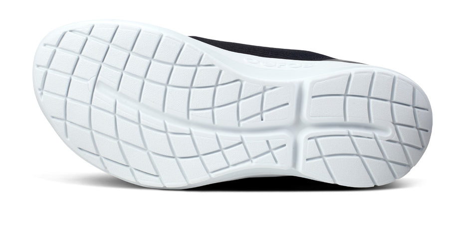 Women's OOmg Sport LS Low Shoe - White Black 5 / White & Black