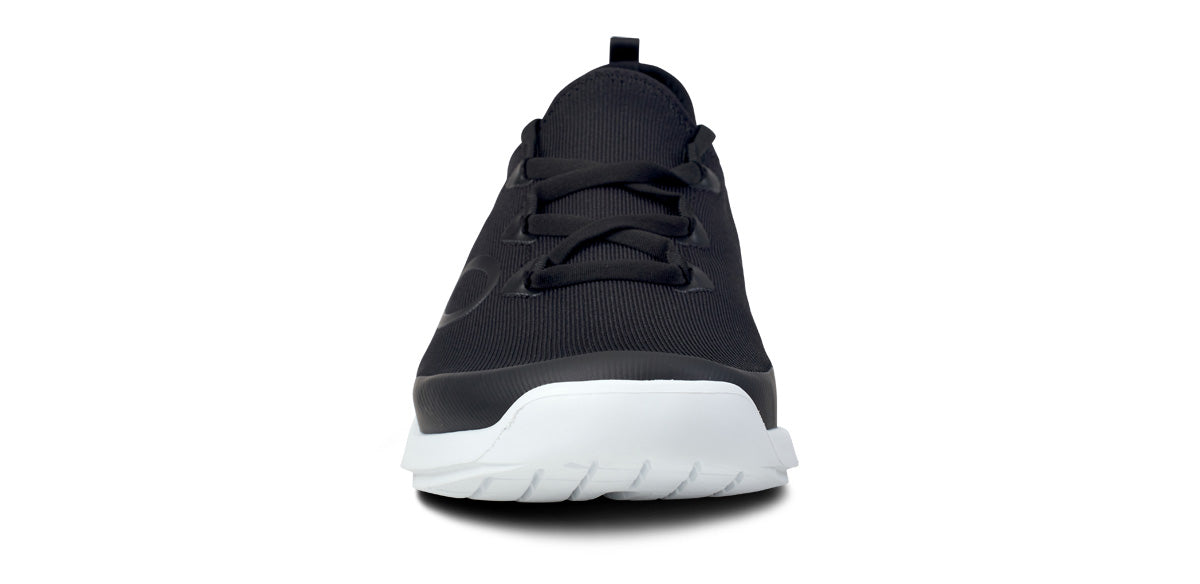 Men's OOmg Sport LS Low Shoe - White Black – OOFOS