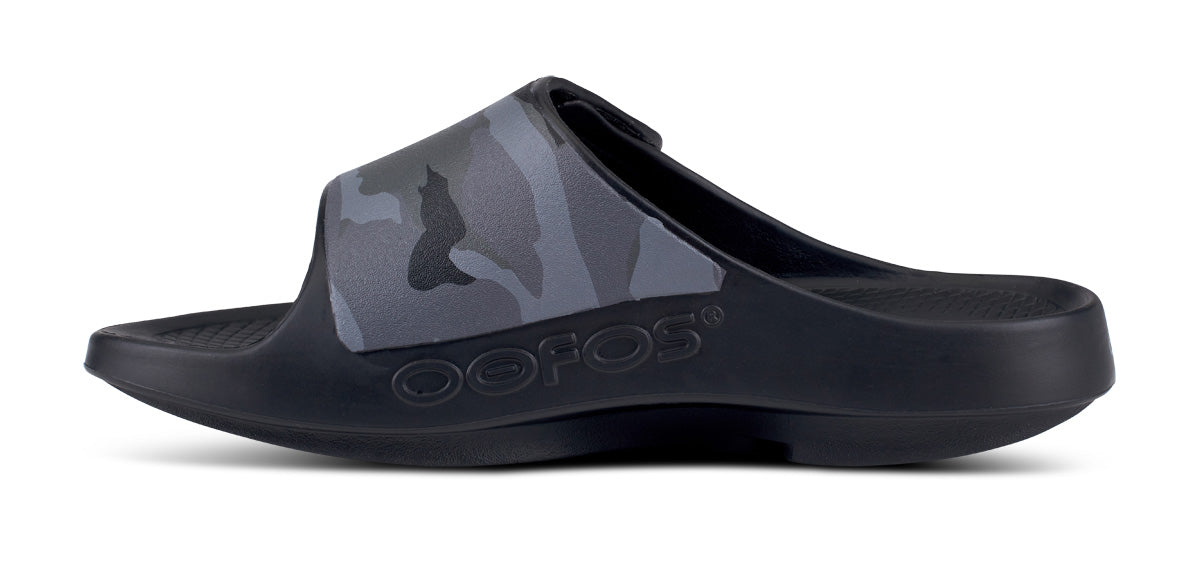 Men's OOahh Sport Flex Sandal - Black Camo